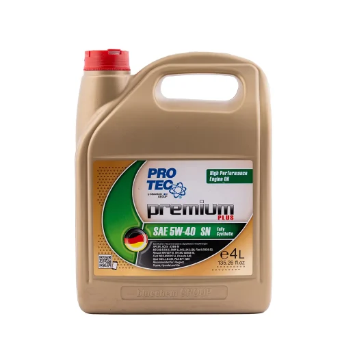 روغن موتور پروتک 5W40 SN حجم 4 لیتر