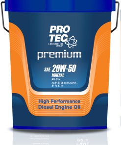 روغن موتور دیزل پروتک 20W50 سطح کیفیت API CI-4