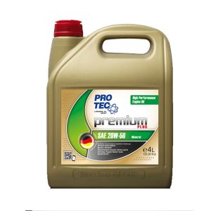 وغن موتور پروتک 20W-50 SL 4 لیتری