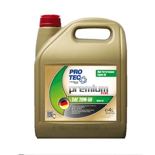 وغن موتور پروتک 20W-50 SL 4 لیتری