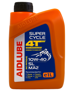 روغن موتور سیکلت (AIDLUBEایدلوب) 10W-40/ SL MA2