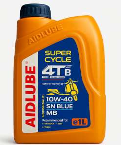 روغن موتور سیکلت (AIDLUBEایدلوب) 10W-40/ SN MB BLUE