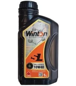 روغن موتورسیکلت  (وینتون WINTON)   10W40 SL JASO MB حجم 1 لیتر