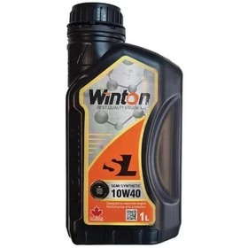 روغن موتورسیکلت  (وینتون WINTON)   10W40 SL JASO MB حجم 1 لیتر