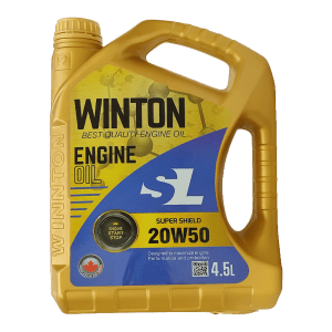 روغن موتور(وینتون WINTON) 20W-50 SL  حجم  4.5L