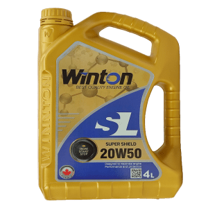 روغن موتور(وینتون WINTON) 20W-50 SL  حجم  4L