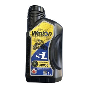 روغن موتور سیکلت (وینتون WINTON) 1  20W-50 SL لیتری