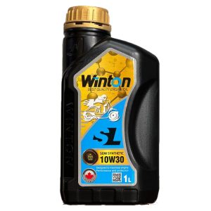 روغن موتور سیکلت(وینتون WINTON) 10W-30 SL MB یک لیتری
