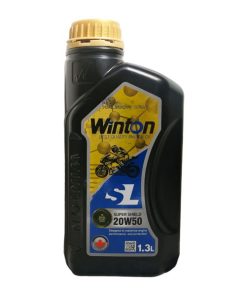 روغن موتور سیکلت (وینتون WINTON) 1.3L  20W-50 SL حجم