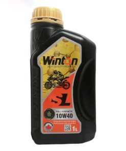 روغن موتور سیکلت  (وینتون WINTON)  10W40 SL یک لیتری