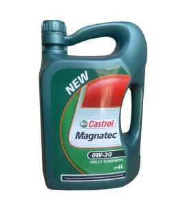 روغن موتور کاسترول مگناتک 0W20 SN حجم 4 لیتر با فناوری مولکول‌های هوشمند، محافظت دائمی از قطعات موتور را فراهم می‌کند. این روغن تمام‌سنتتیک با استاندارد API-SN و گرانروی 0W20، عملکرد عالی در استارت سرد، کاهش مصرف سوخت و افزایش عمر موتور خودرو ارائه می‌دهد.