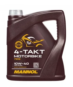 روغن موتور سیکلت مانول MANNOL 4Takt  10w40 4L