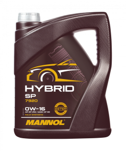 روغن موتور مانول MANNOL Hybrid SP 0W16 حجم 5 لیتر