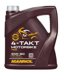 روغن موتور سیکلت مانول MANNOL 4Takt 10w60 4l
