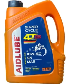 روغن موتورسیکلت AIDLUBE 10W-50/ SN MA2 3/5L