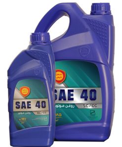 روغن موتور معدنی سمن شیمی 40 SC/CC 4L