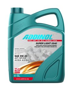 روغن موتور ADINNOL SUPER LIGHT 5w40 5L