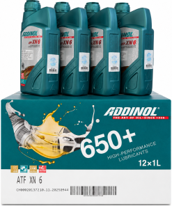 روغن گیربکس اتوماتیک ADINNOL ATF XN6 کارتن عمده وارداتی