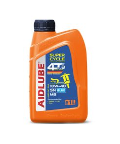 روغن موتور سیکلت AIDLUBE 10W-40 SN MB BLUE