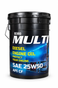 روغن موتور دیزلی BEHRO MULTI‑A SAE 25W50 API CF